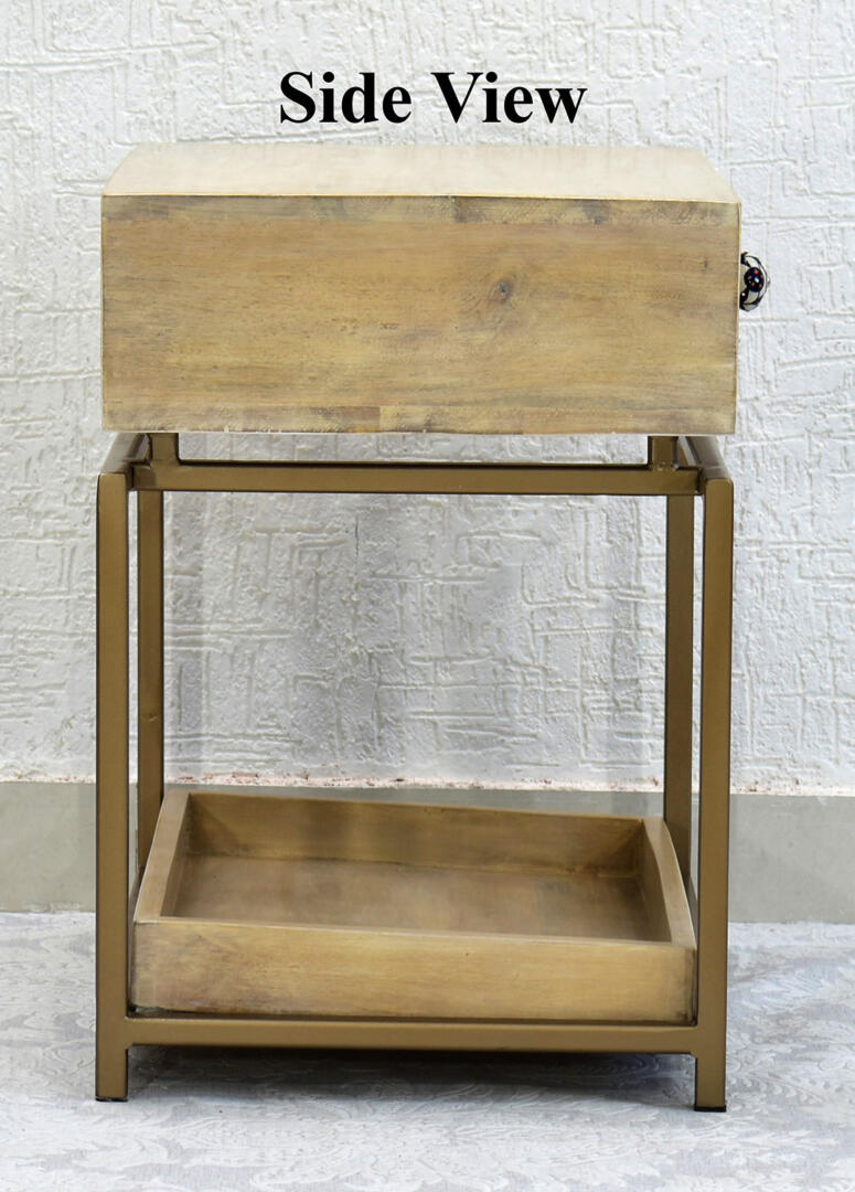 SamDecors-White EVE Side Table